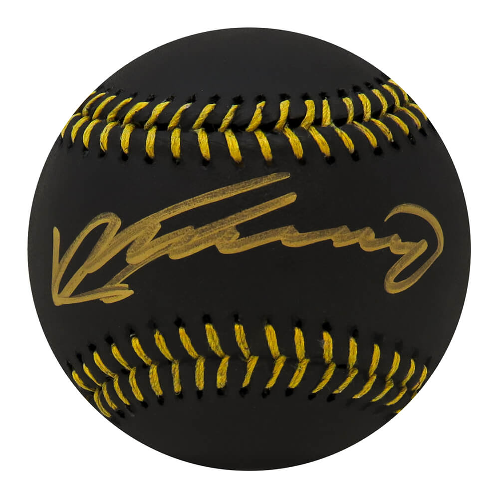 Vladimir Guerrero Sr. Autographed Rawlings Black MLB Baseball-Powers Sports Memorabilia