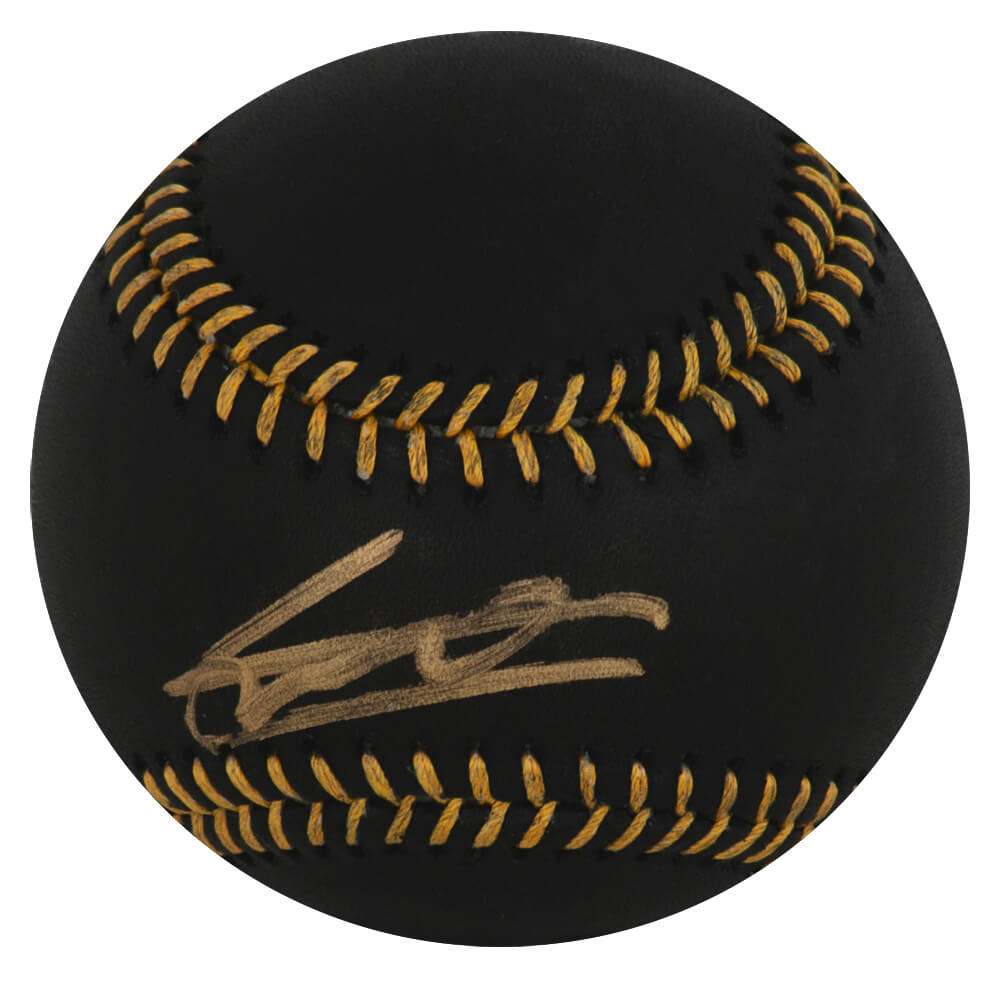 Vladimir Guerrero Jr Autographed Rawlings Black MLB Baseball - (JSA)-Powers Sports Memorabilia