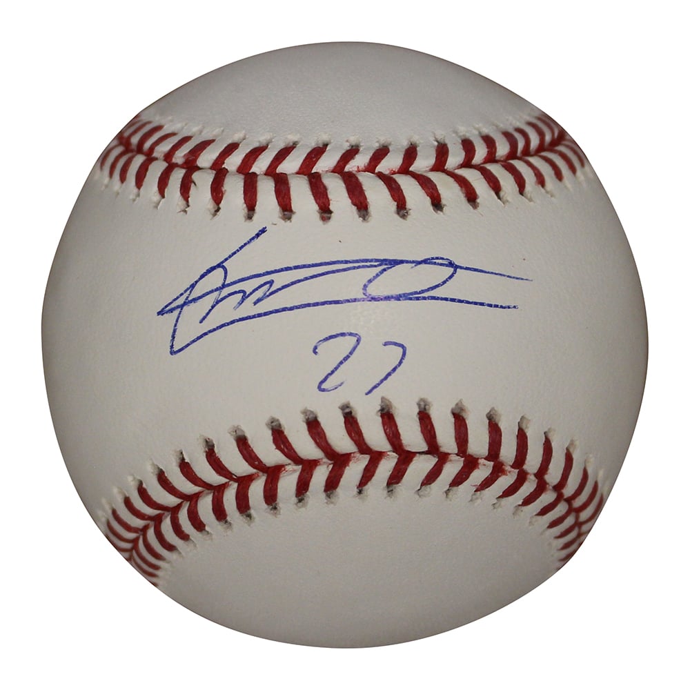 Vladimir Guerrero Jr Signed Toronto Blue Jays Official MLB Baseball – Beckett Authenticated-Powers Sports Memorabilia