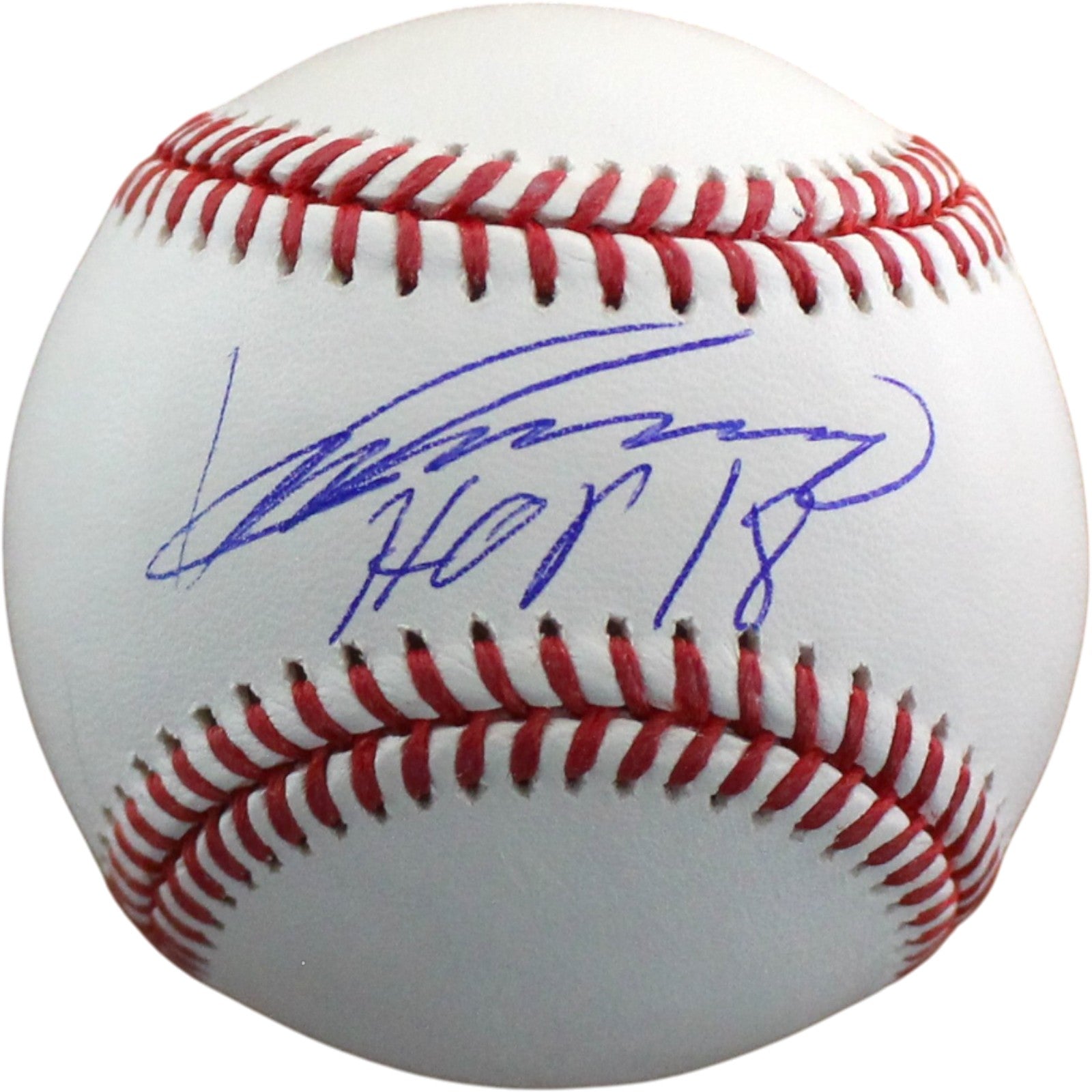 Vladimir Guerrero Montreal Expos Signed OML Baseball HOF 18-Powers Sports Memorabilia