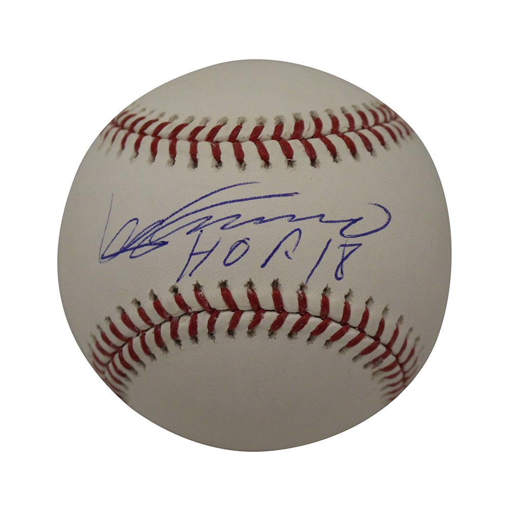 Vladimir Guerrero Sr Signed Montreal Expos Official MLB Baseball HOF – Beckett Authenticated-Powers Sports Memorabilia