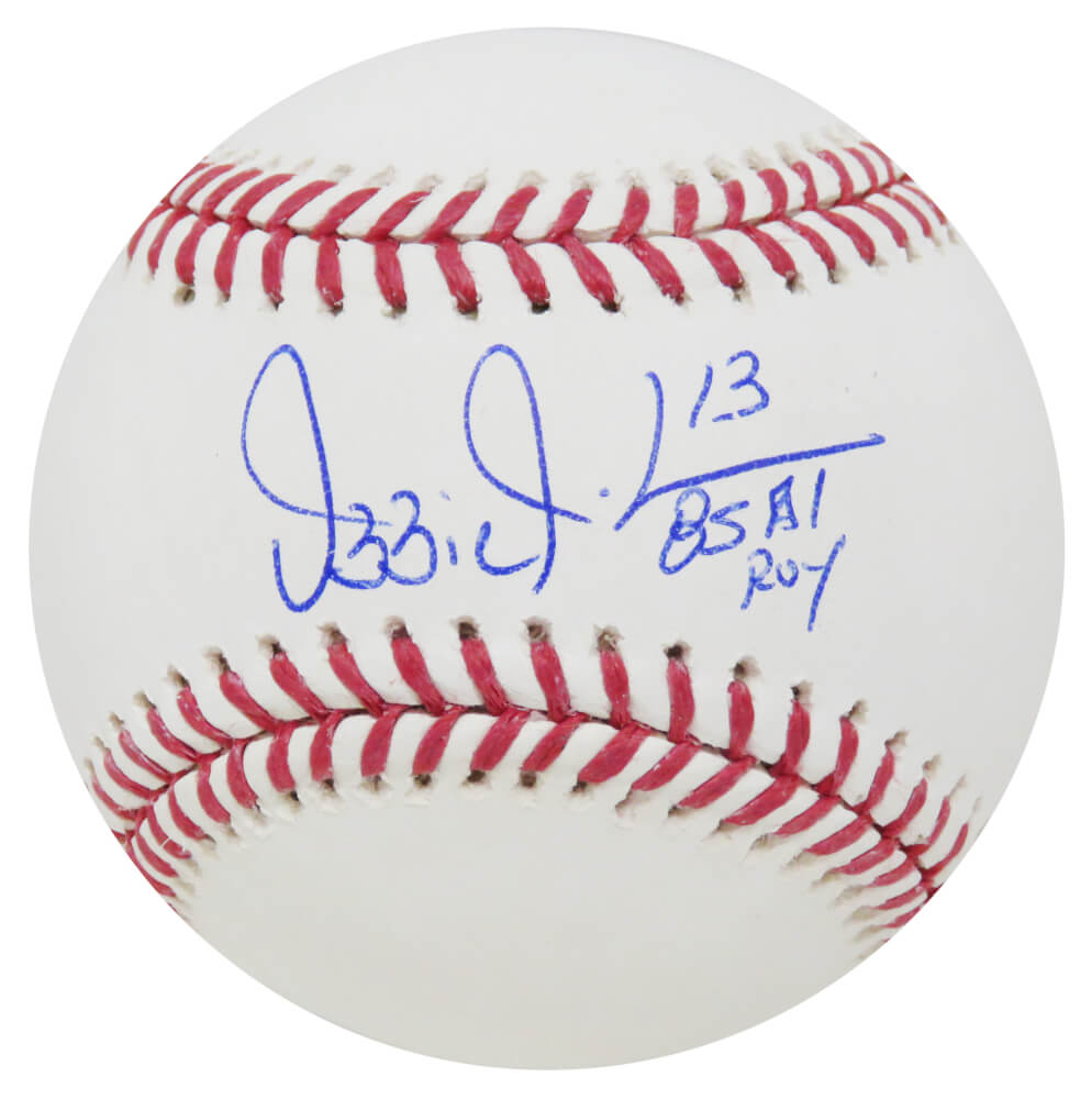 Ozzie Guillen Autographed Rawlings Official MLB Baseball with 85 AL ROY-Powers Sports Memorabilia
