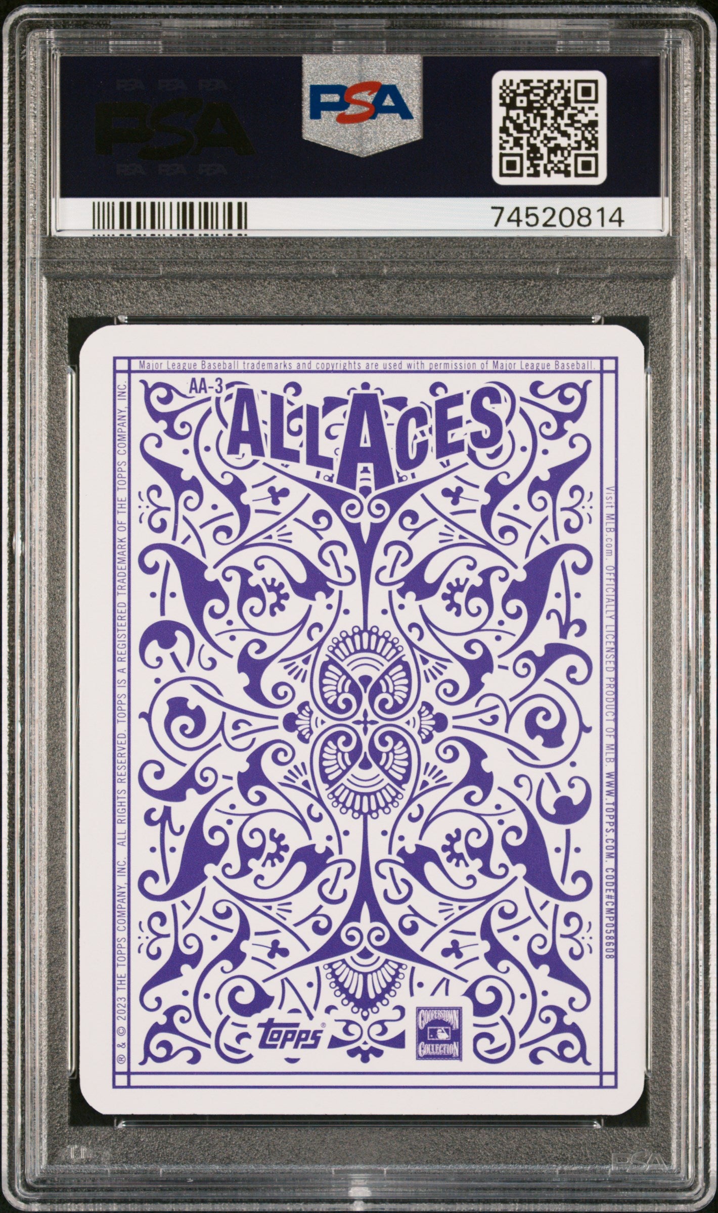 Greg Maddux 2023 Topps All Aces Baseball Card #AA3 Graded PSA 10-Powers Sports Memorabilia