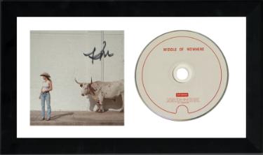 Kacey Musgraves Autographed 2026 Middle Of Nowhere 4.75x4.75 Art Card with Album/CD 6.5x12 Custom Framing- COA - CTBL_h46076-Powers Sports Memorabilia