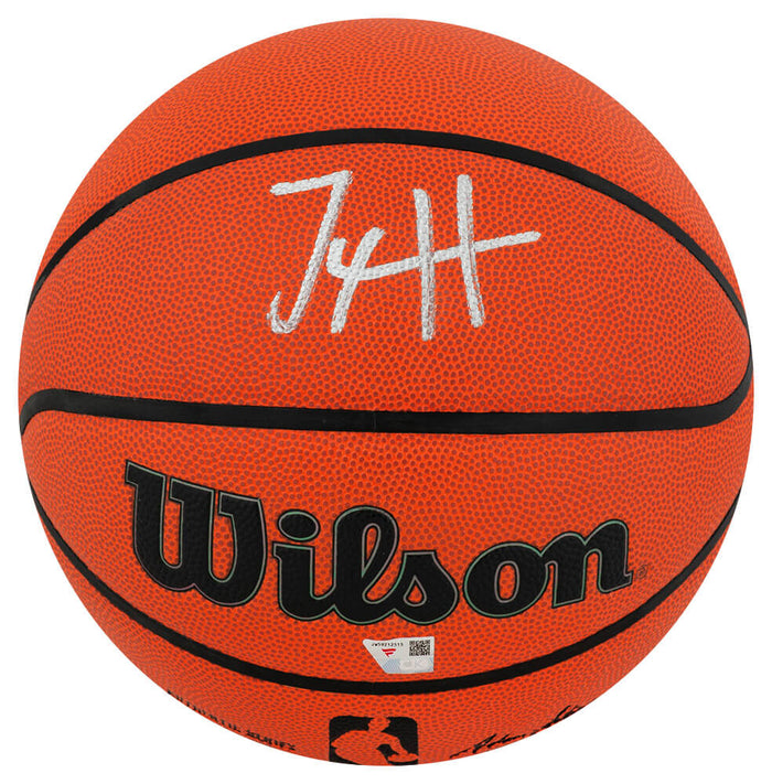 Tyrese Haliburton Autographed Wilson Indoor/Outdoor NBA Basketball Fanatics-Powers Sports Memorabilia