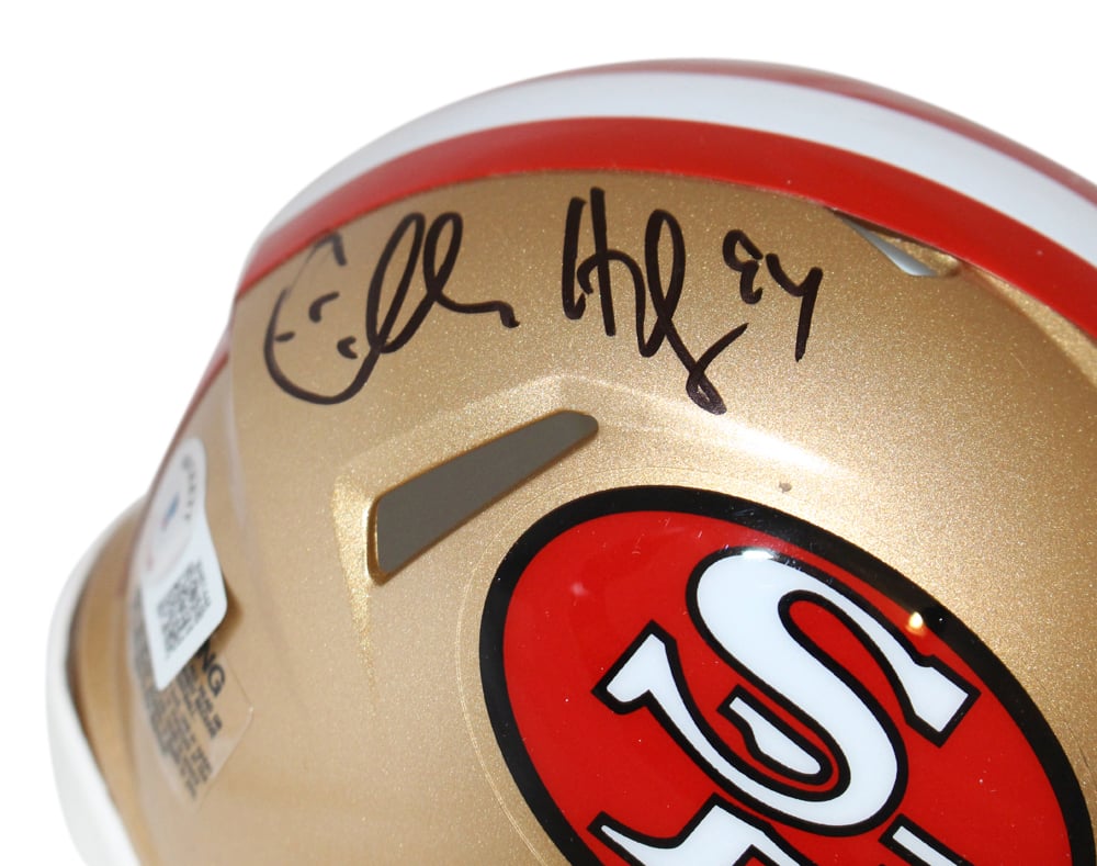 Charles Haley Signed San Francisco 49ers TB '64-'95 Mini Helmet – Beckett Authenticated-Powers Sports Memorabilia