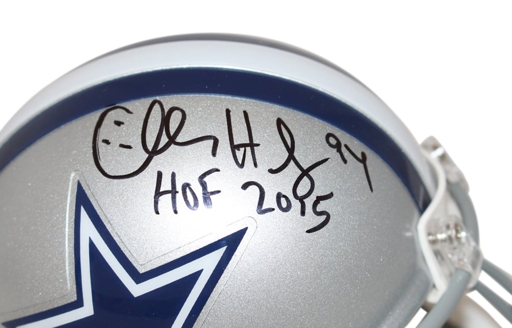 Charles Haley Signed Dallas Cowboys VSR4 Mini Helmet – Beckett Authenticated-Powers Sports Memorabilia