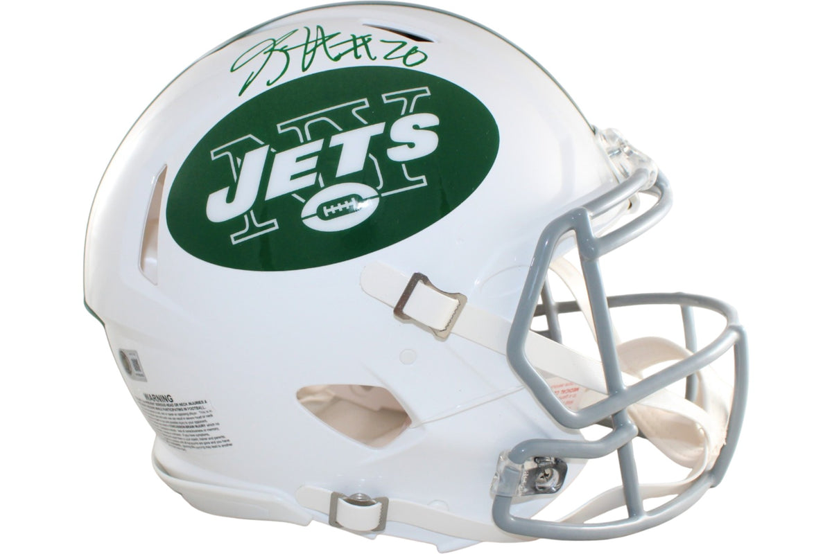 Breece Hall New York Jets 2024 ALT 2 Signed Helmet Proline-Powers Sports Memorabilia