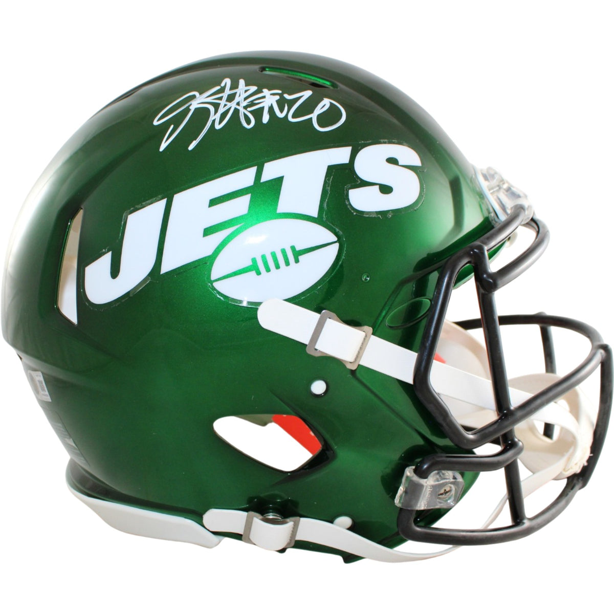 Breece Hall New York Jets 19-23 TB Signed Helmet Proline-Powers Sports Memorabilia