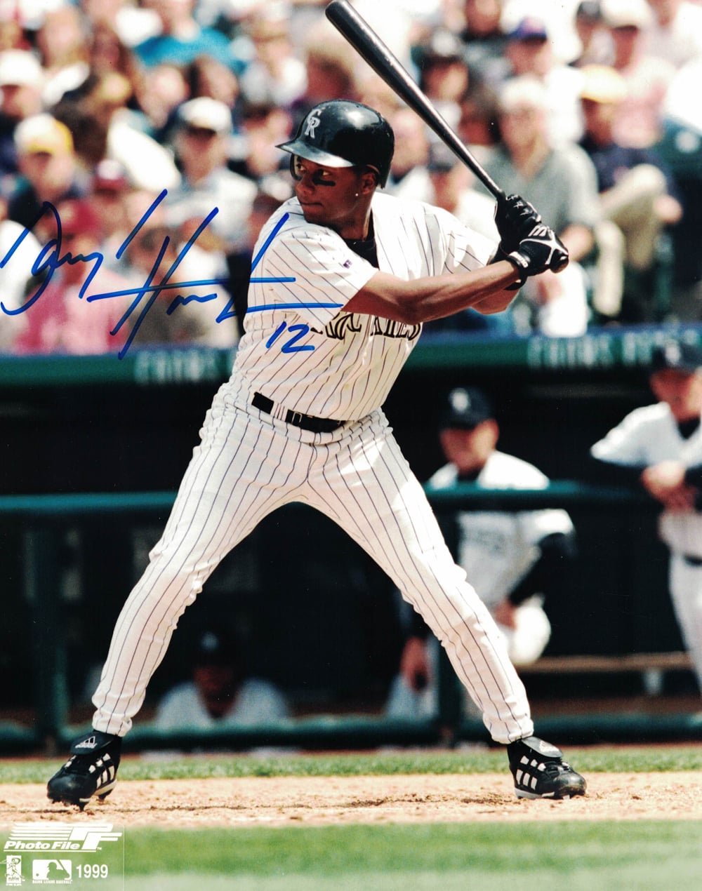 Darryl Hamilton Colorado Rockies Signed 8x10 Photo-Powers Sports Memorabilia