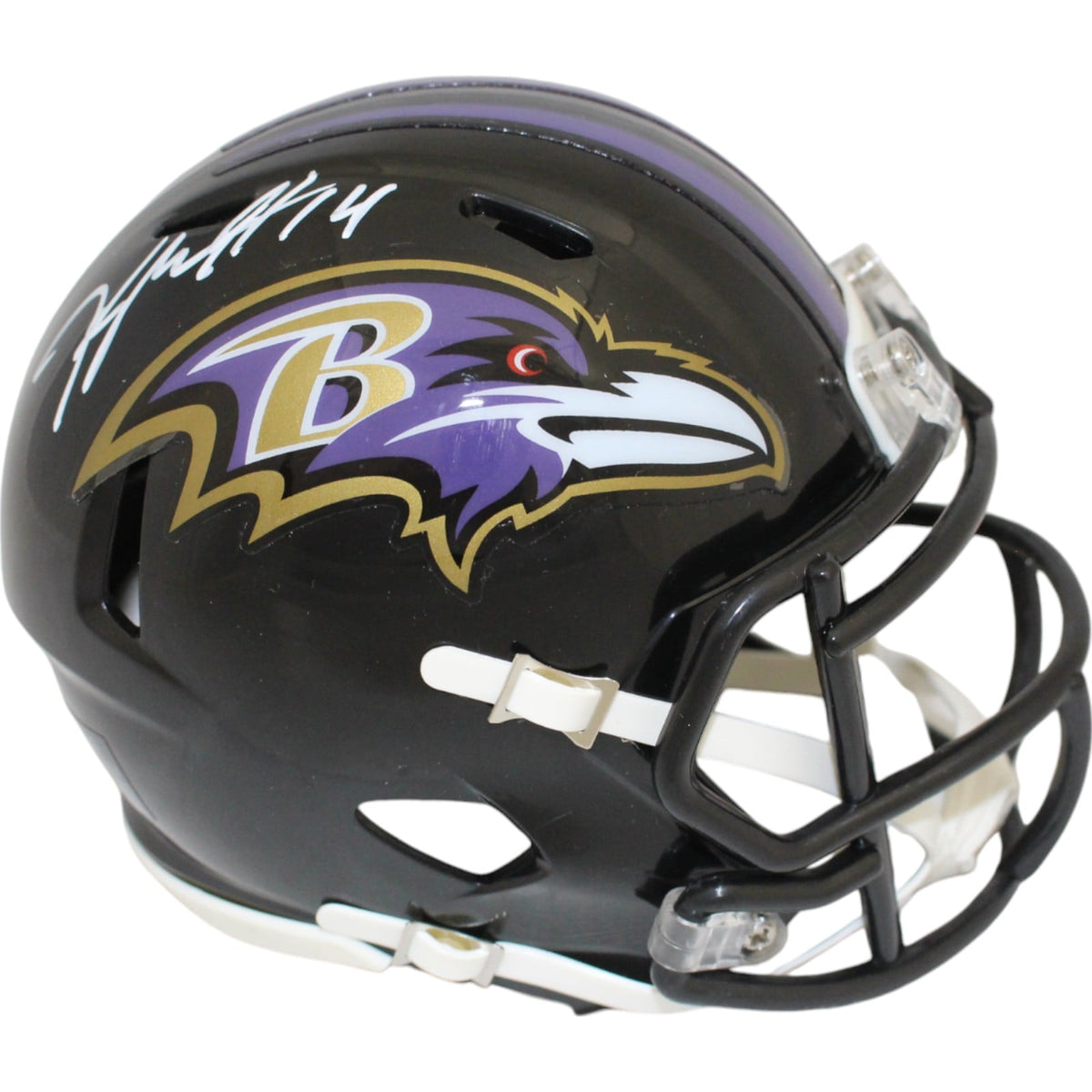 Kyle Hamilton Signed Baltimore Ravens Mini Helmet – Beckett Authenticated