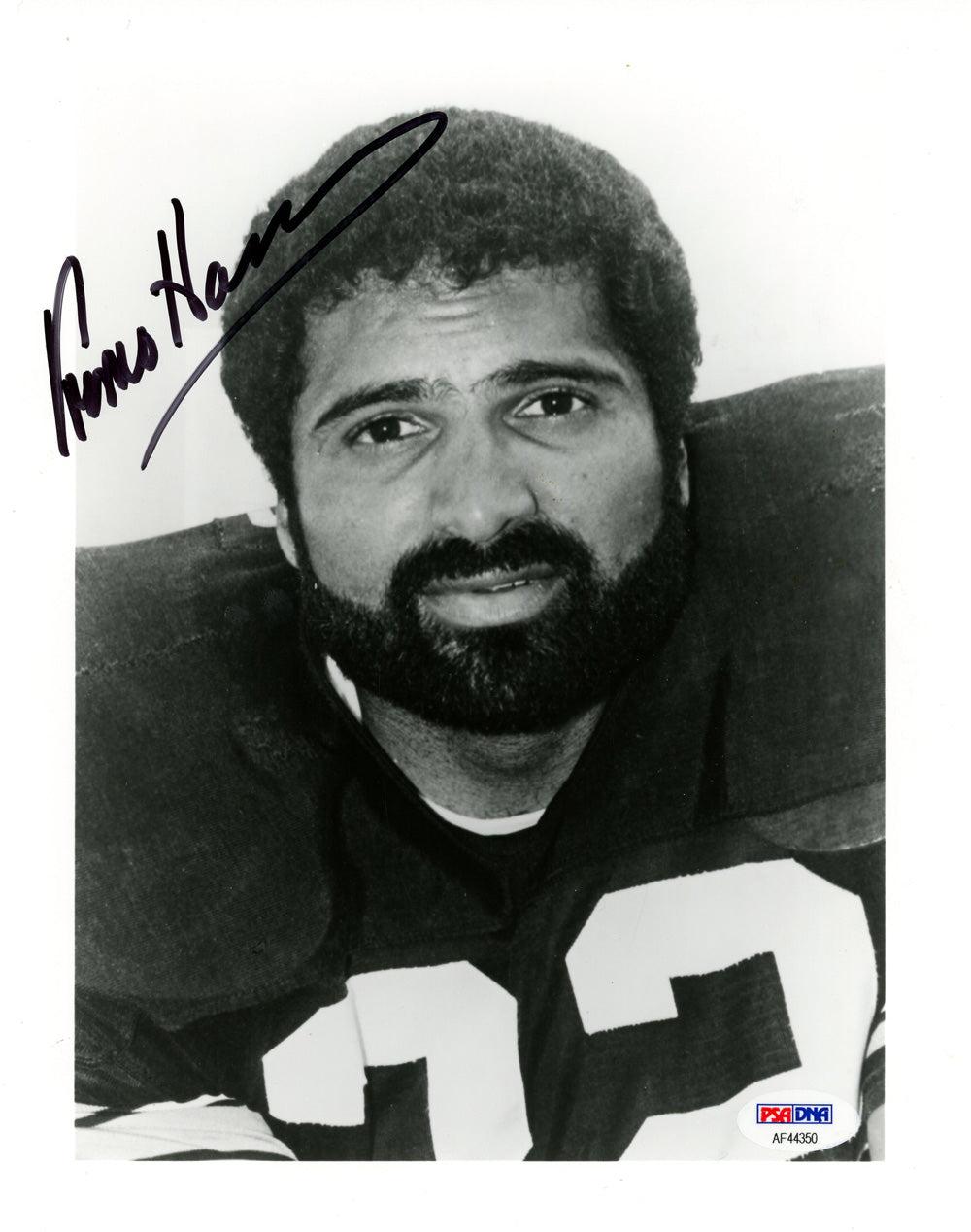 Franco Harris Pittsburgh Steelers Signed 8x10 Photo - PSA PSA-Powers Sports Memorabilia