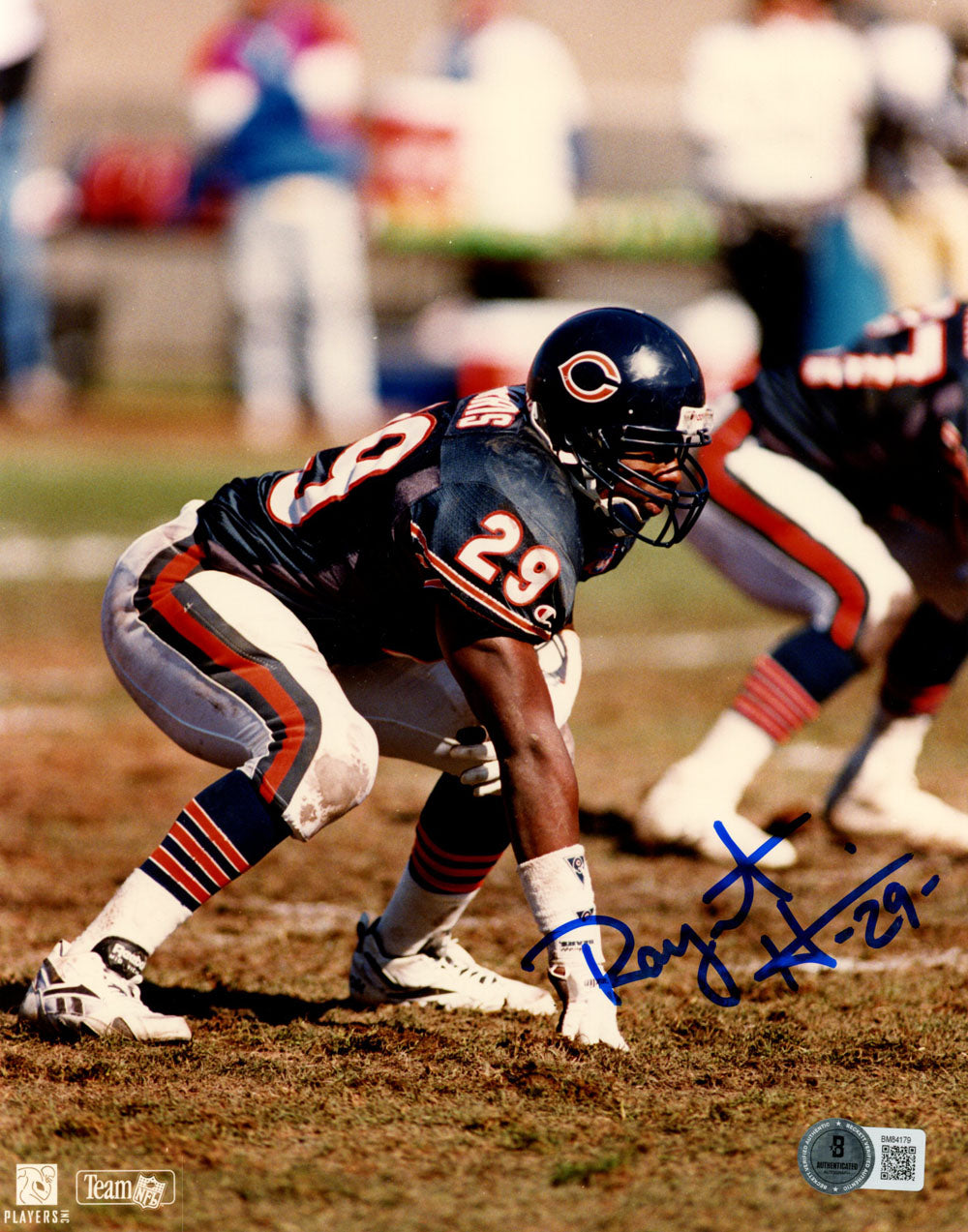 Raymont Harris Chicago Bears Signed 8x10 Photo Beckett-Powers Sports Memorabilia