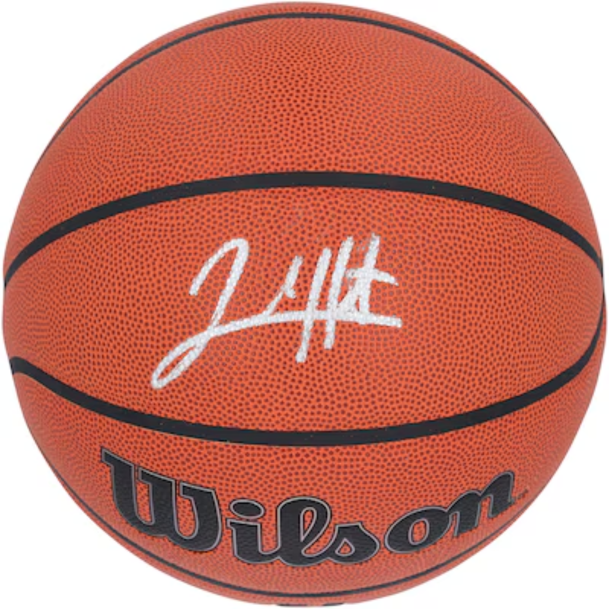 Josh Hart New York Knicks Signed Wilson I/O Basketball Fanatics Auth-Powers Sports Memorabilia