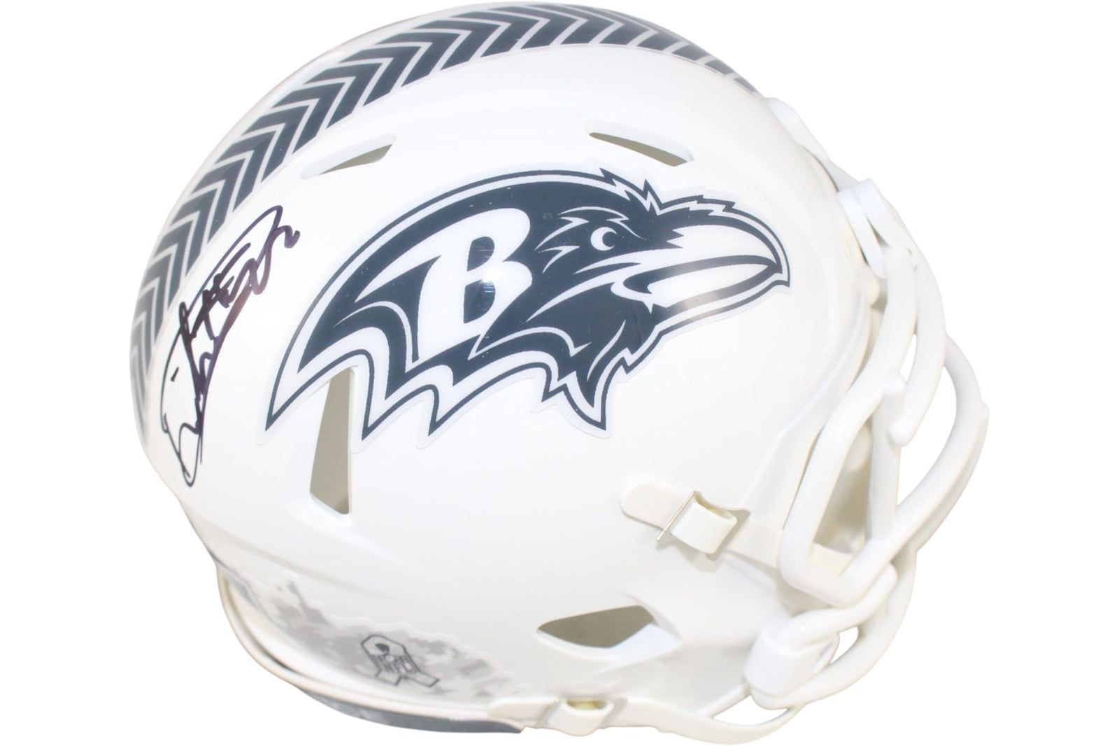 Derrick Henry Signed Baltimore Ravens Mini Helmet 24 STS – Beckett Authenticated-Powers Sports Memorabilia