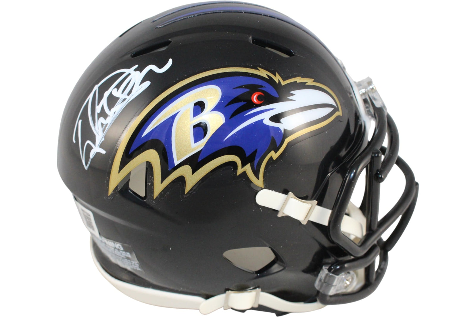 Derrick Henry Signed Baltimore Ravens Mini Helmet – Beckett Authenticated-Powers Sports Memorabilia