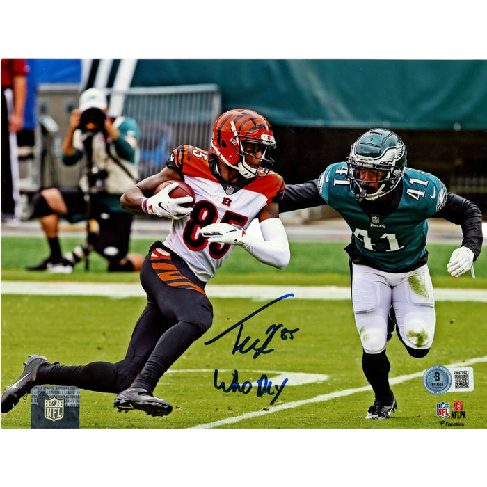 Tee Higgins Signed Cincinnati Bengals 8x10 Photo Insc. – Beckett Authenticated