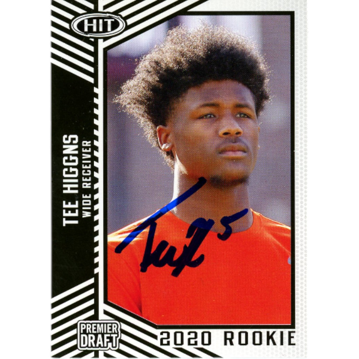 Tee Higgins Cincinnati Bengals Signed Card - Sage Premier Draft 67 Beckett Beckett-Powers Sports Memorabilia