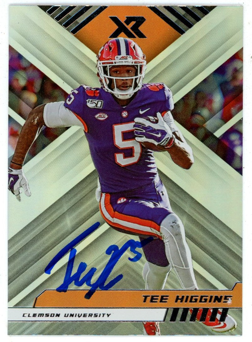 Tee Higgins Clemson Tigers Signed Card - 2023 XR #21 Beckett Beckett-Powers Sports Memorabilia