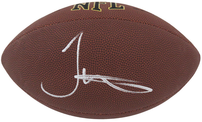 Tyreek Hill Autographed Wilson Super Grip Full Size NFL Football - (Beckett)-Powers Sports Memorabilia