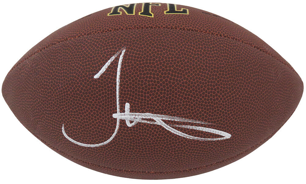 Tyreek Hill Autographed Wilson Super Grip Full Size NFL Football - (Beckett)-Powers Sports Memorabilia