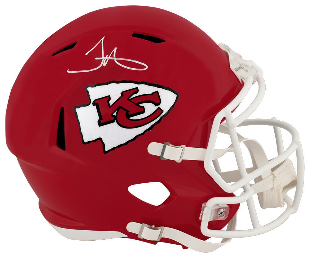 Tyreek Hill Kansas City Chiefs Autographed KC Full Size Riddell Replica Helmet-Powers Sports Memorabilia