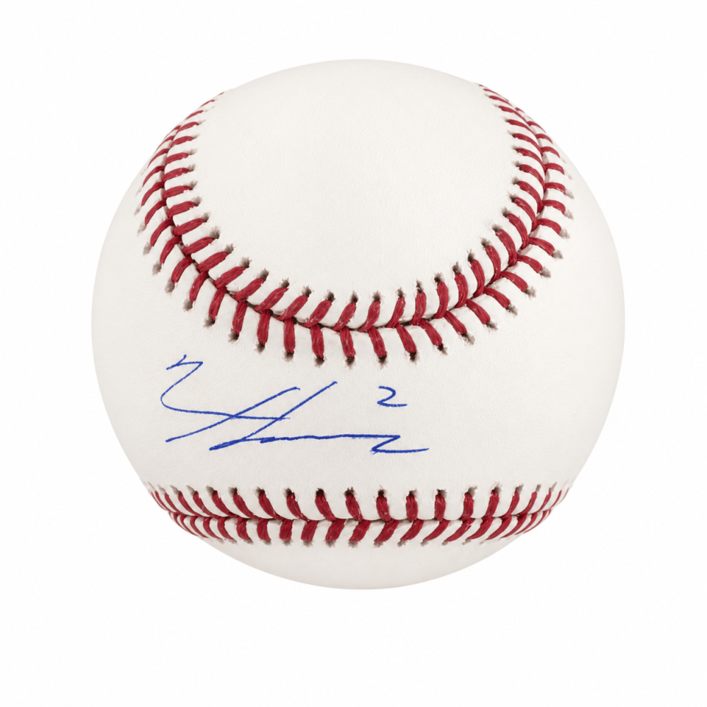 Nico Hoerner Autographed Rawlings Official MLB Baseball - (Tri-Star)-Powers Sports Memorabilia