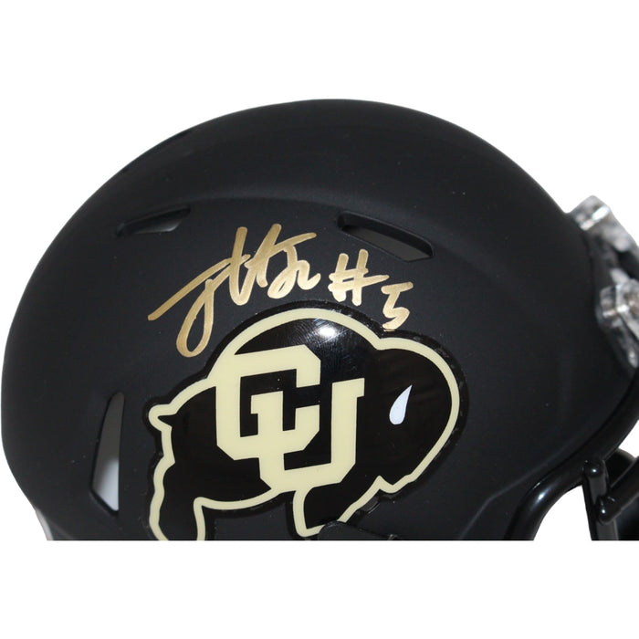 Travis Hunter Signed Colorado Buffaloes 8x10 Photo – Beckett Witness Authenticated