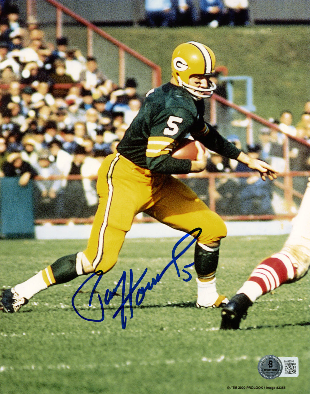 Paul Hornung Green Bay Packers Signed 8x10 Photo - Beckett Beckett - 47843-Powers Sports Memorabilia