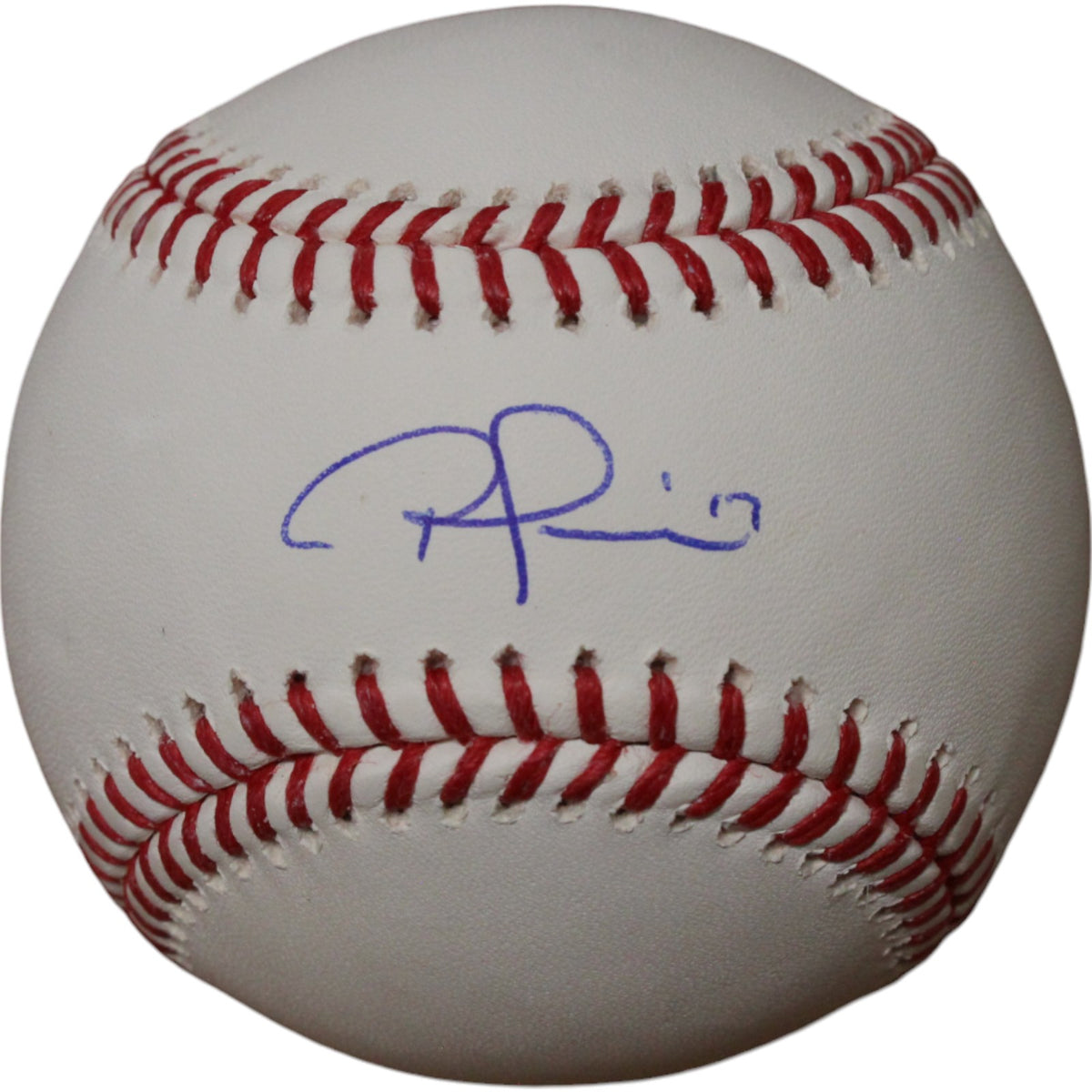 Rhys Hoskins Milwaukee Brewers Signed Baseball - OML Baseball FAN-Powers Sports Memorabilia