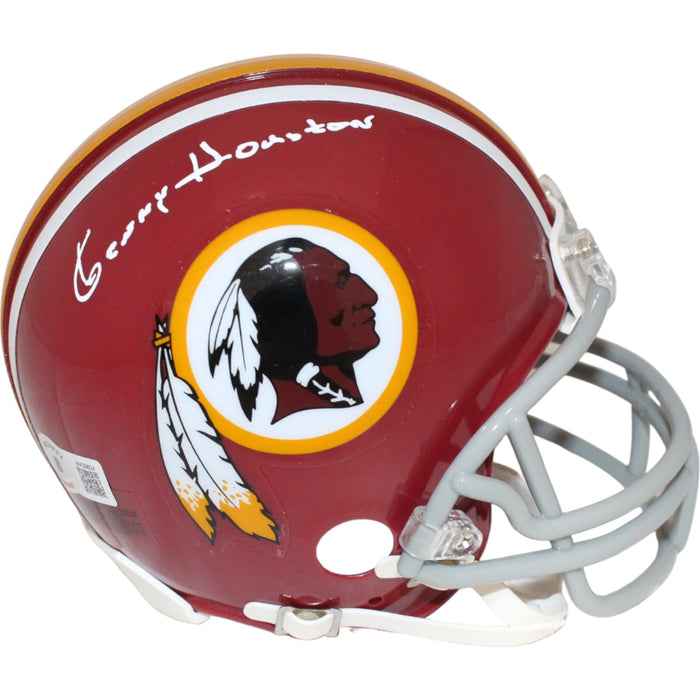 Kenny Houston Signed Washington Redskins TB Mini Helmet – Beckett Authenticated-Powers Sports Memorabilia
