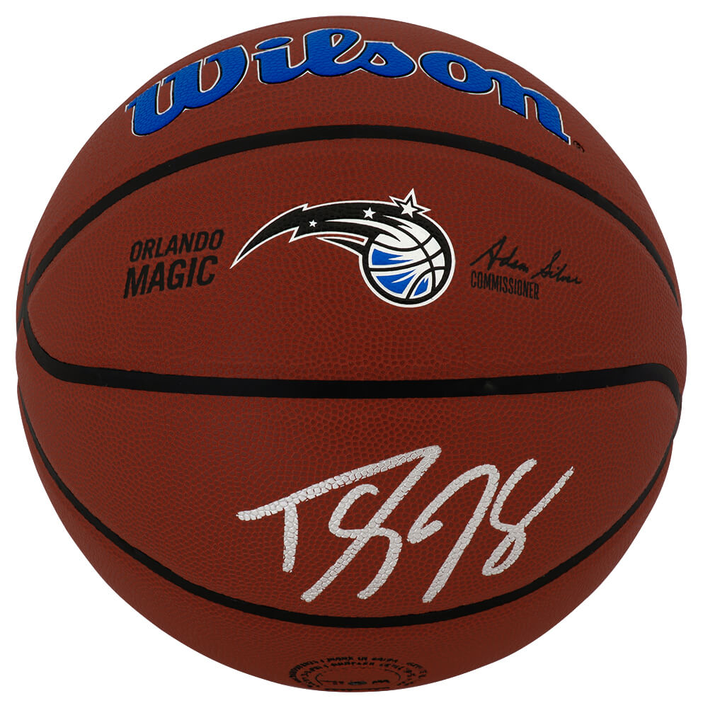 Dwight Howard Autographed Orlando Magic Logo Wilson NBA Basketball-Powers Sports Memorabilia