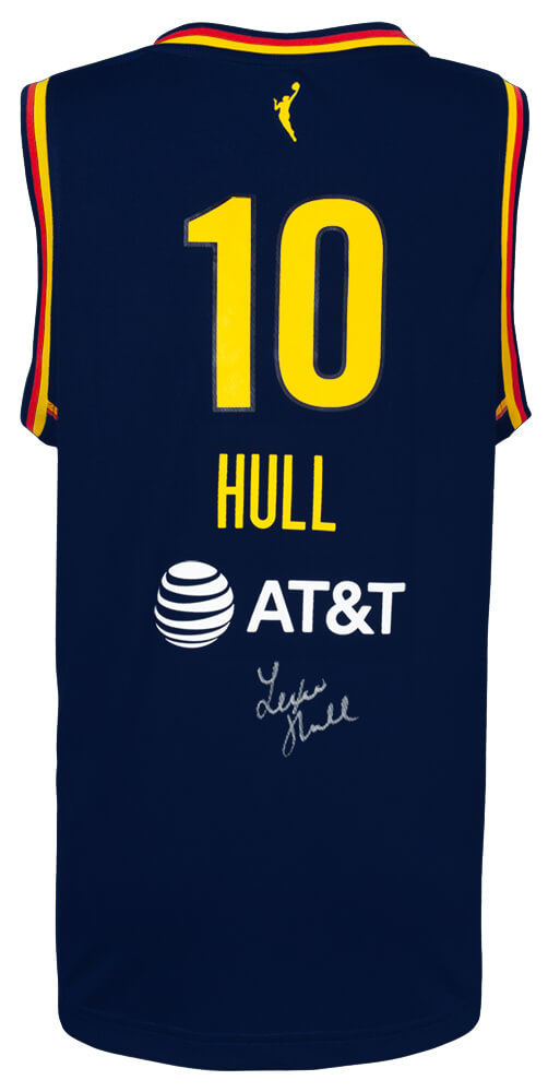 Lexie Hull Autographed Indiana Fever Replica WNBA Basketball Jersey-Powers Sports Memorabilia