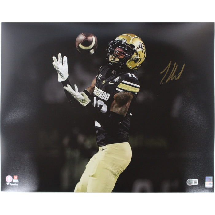 Travis Hunter Signed Colorado Buffaloes 16x20 Photo – Beckett Witness Authenticated