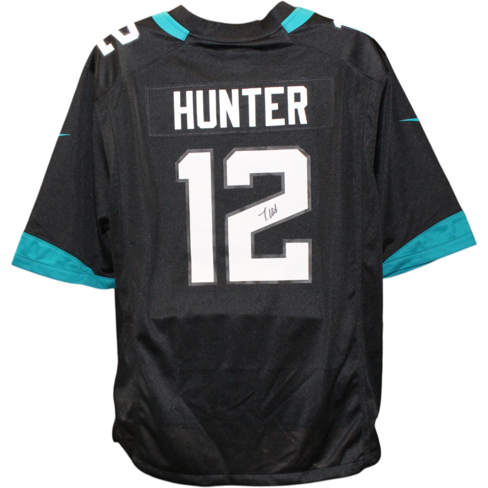 Travis Hunter Signed Jacksonville Jaguars Nike XL Jersey – Beckett Witness Authenticated-Powers Sports Memorabilia