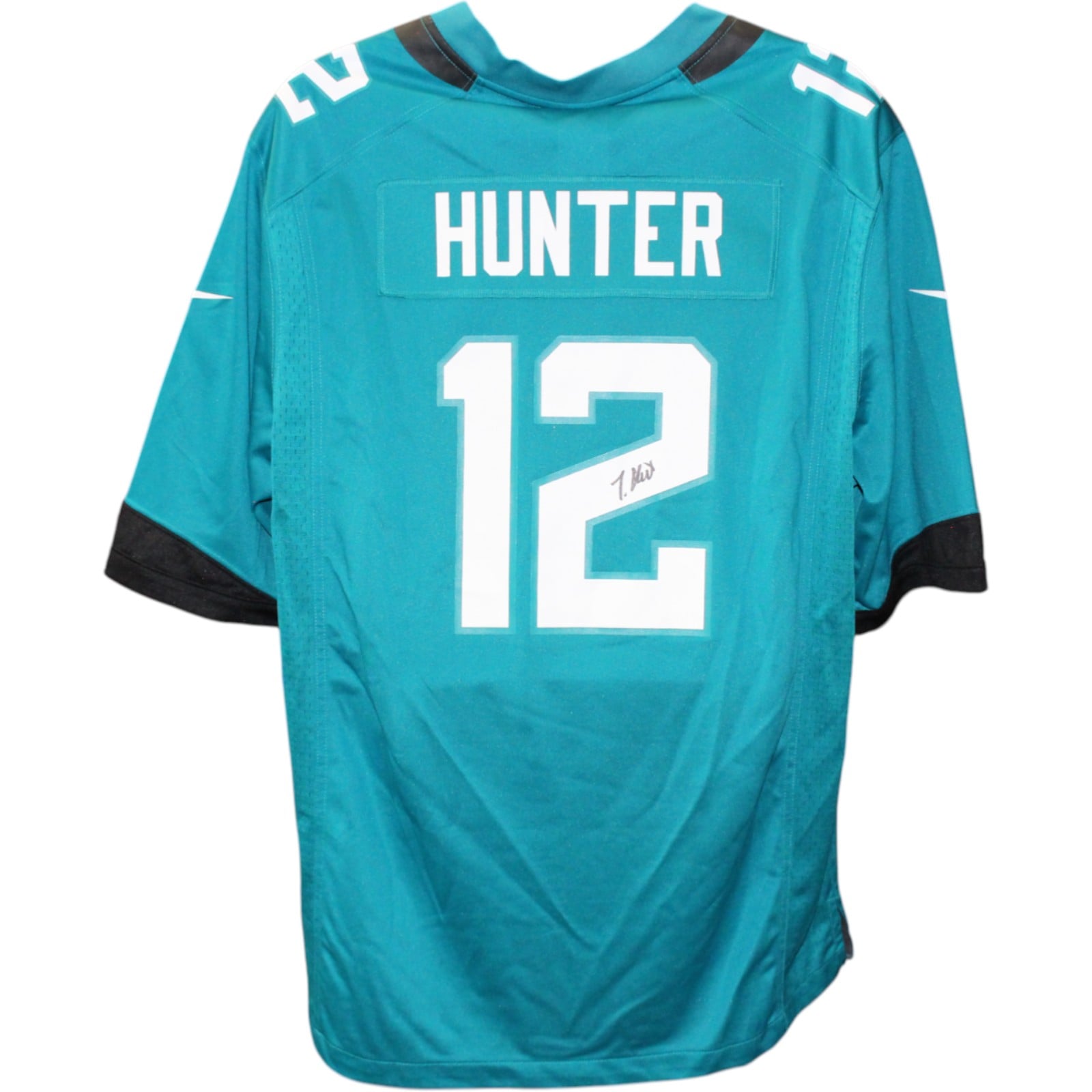Travis Hunter Autographed Jacksonville Jaguars Nike XL Jersey – Beckett Witness Authenticated-Powers Sports Memorabilia