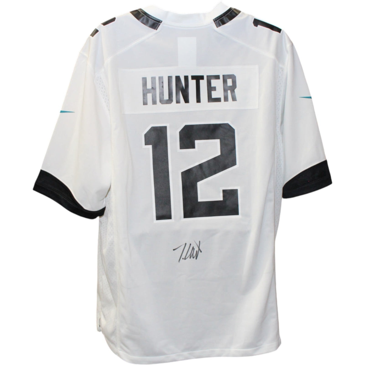 Travis Hunter Signed Jacksonville Jaguars Nike XL Jersey – White – Beckett Witness Authenticated-Powers Sports Memorabilia
