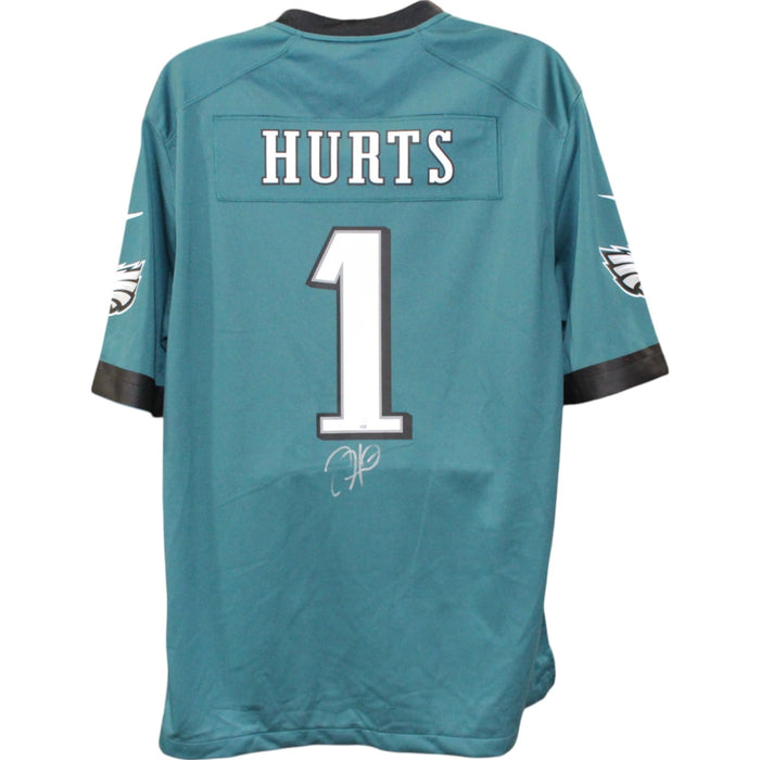 Jalen Hurts Signed Philadelphia Eagles Nike SB Green XL Jersey Fanatics-Powers Sports Memorabilia