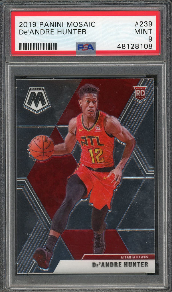 その他 De'Andre Hunter prizm RC auto PSA9 De'Andre Hunter