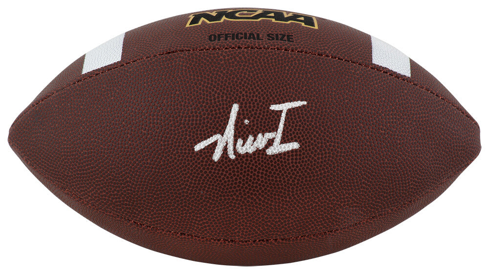 Nico Iamaleava Autographed Wilson NCAA Full Size Football-Powers Sports Memorabilia