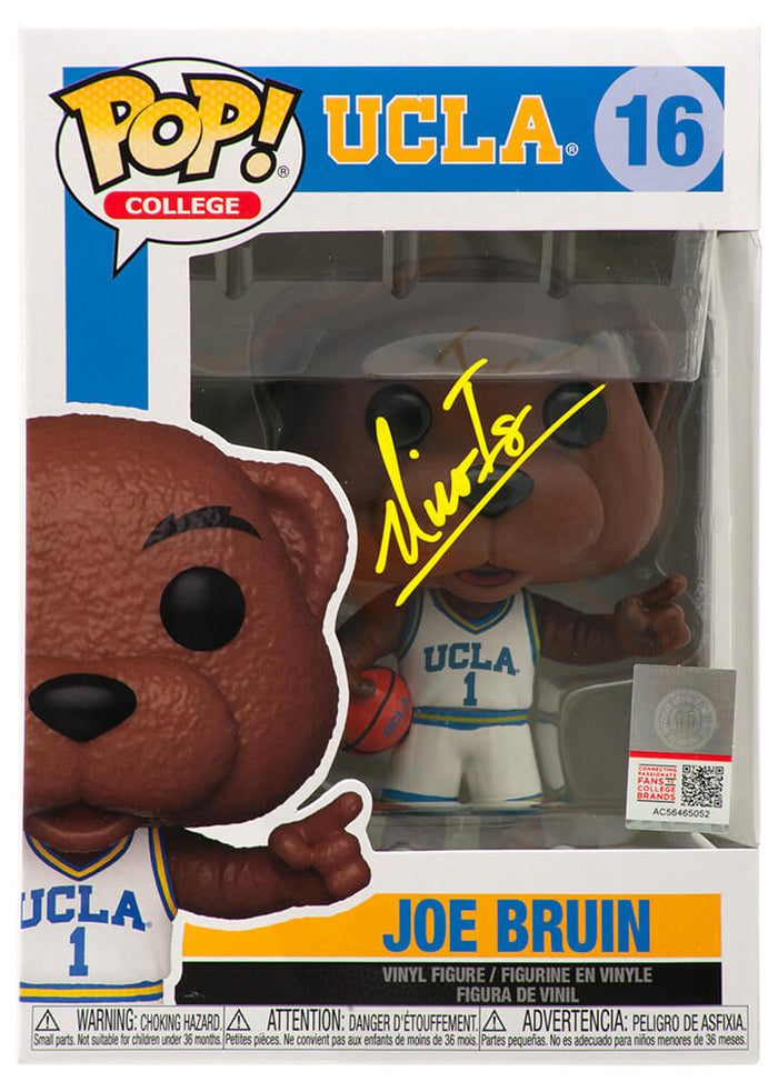 Nico Iamaleava Autographed UCLA Joe Bruin NCAA Mascot Funko Pop Doll #16-Powers Sports Memorabilia