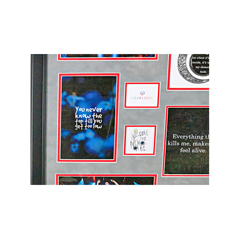 Imagine Dragons 20x28 Framed Collage-Powers Sports Memorabilia