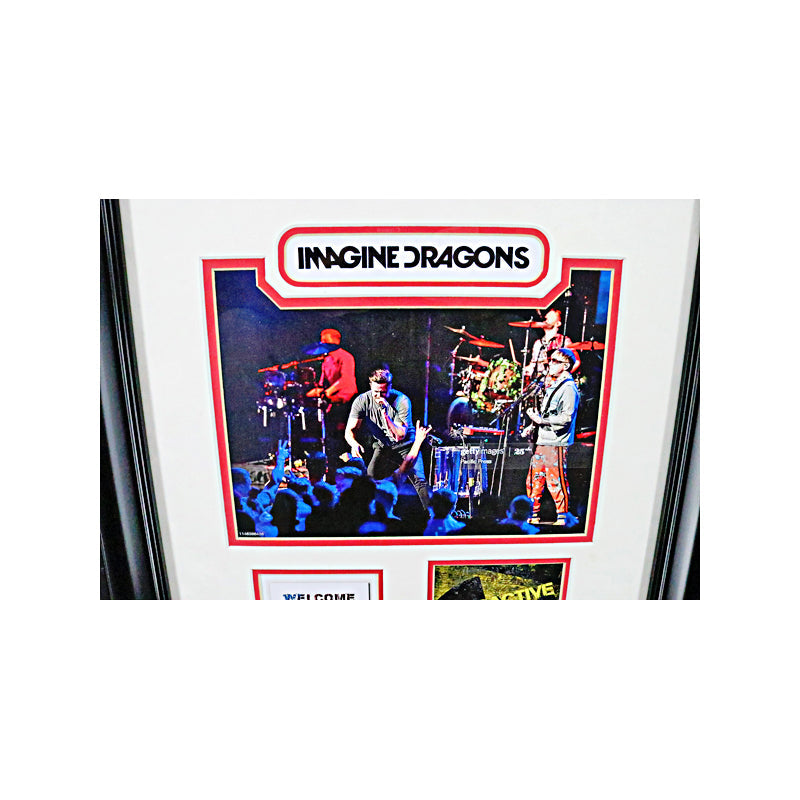 Imagine Dragons Framed 17x27 Photo Collage-Powers Sports Memorabilia