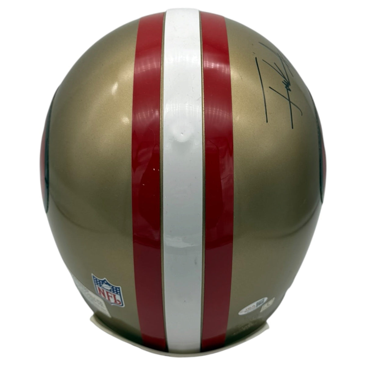 Autographed Frank Gore San Francisco 49ers Mini Helmet - Beckett-Powers Sports Memorabilia
