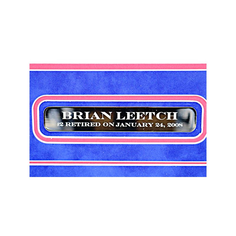 Brian Leetch New York Rangers Signed Jersey Number Framed Collage (JSA COA)-Powers Sports Memorabilia
