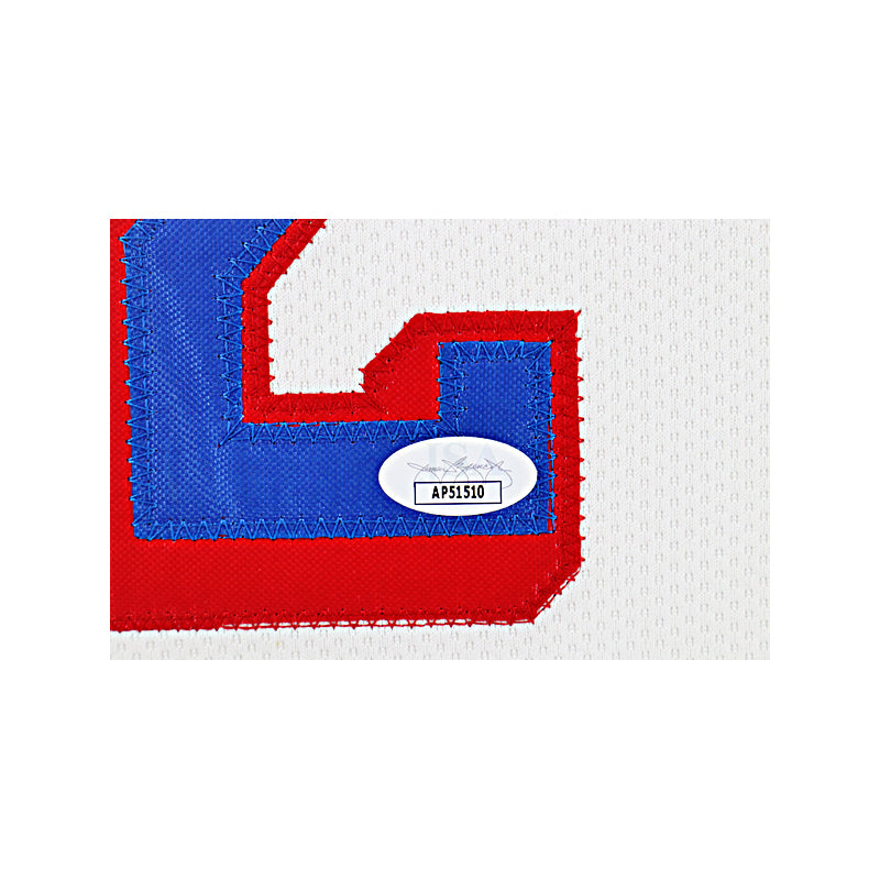 Brian Leetch New York Rangers Signed Jersey Number Framed Collage (JSA COA)-Powers Sports Memorabilia