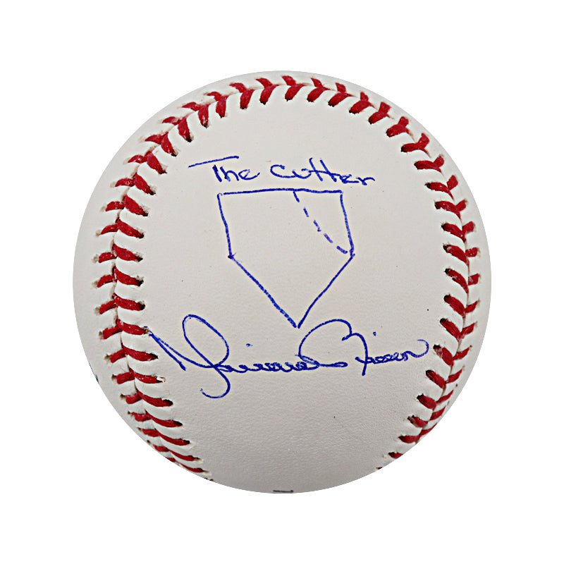 Mariano Rivera New York Yankees Signed Hand Sketched Cutter OMLB Baseball