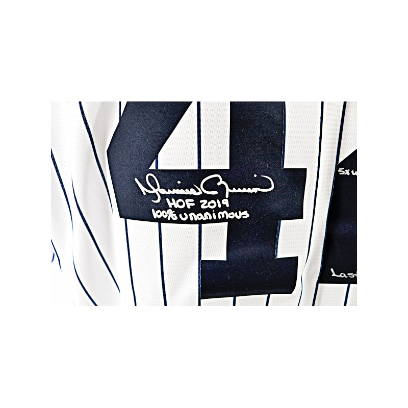 Mariano Rivera New York Yankees Signed 11 Inscriptions Replica Nike Jersey-Powers Sports Memorabilia