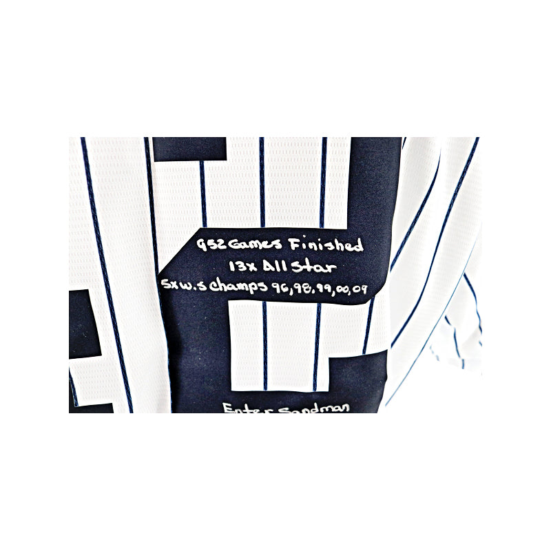 Mariano Rivera New York Yankees Signed 11 Inscriptions Replica Nike Jersey-Powers Sports Memorabilia