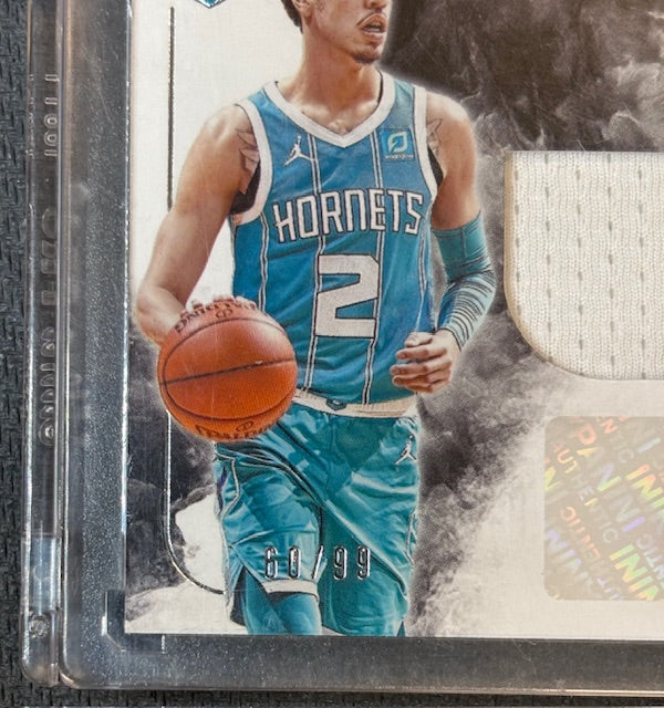 LaMelo Ball 2020-21 Panini Origins Basketball Signed Rookie Patch Auto Card #RJA-BAL 60/99-Powers Sports Memorabilia